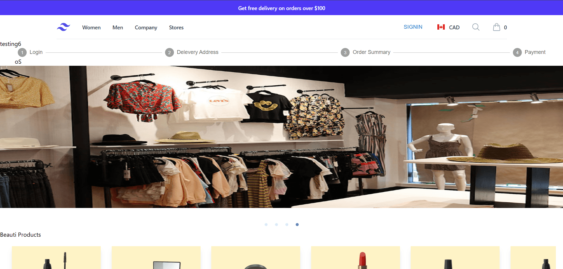 E-Commerce Web App